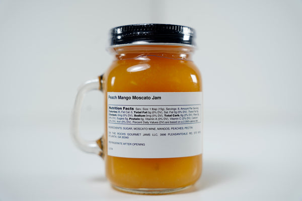Peach Mango Moscato Jam