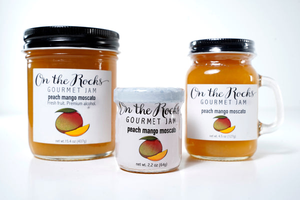 Peach Mango Moscato Jam